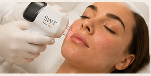 SWT IPL for Acne in use