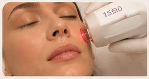 Fractional Laser in use